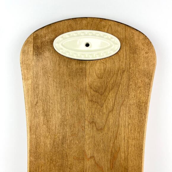 Nora Fleming Solid Wood Serving Cheese Board Made in USA - Picture 2 of 6